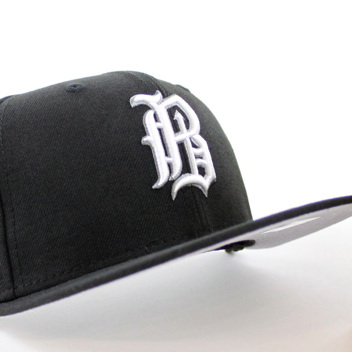 Birmingham Barons New Era 59Fifty Fitted Hat V3 (AIR JORDAN IX BARONS GRAY UNDER BRIM)