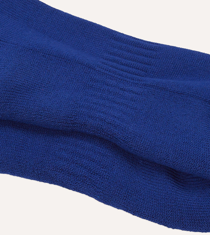 Blue Cotton Sports Socks