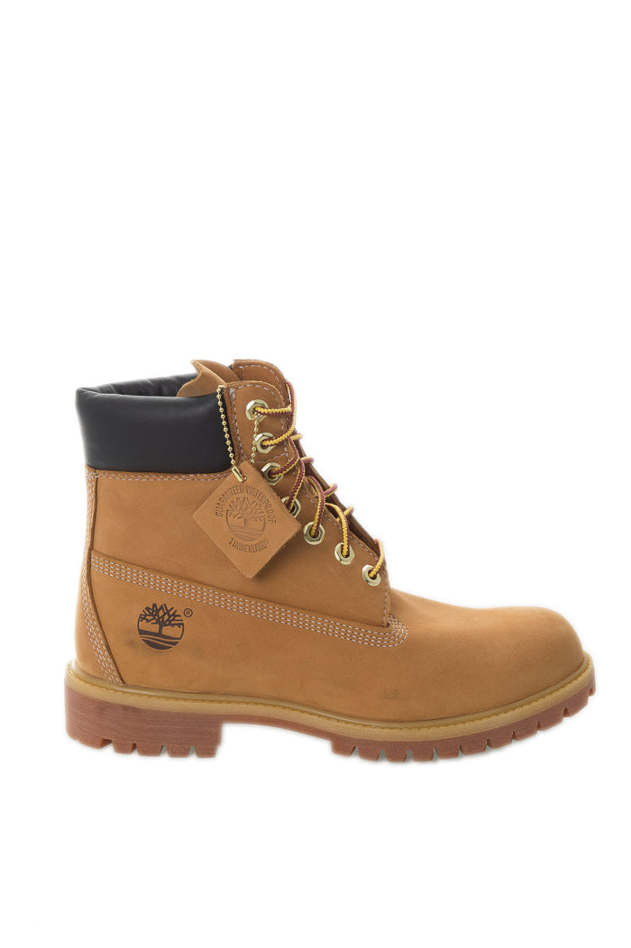 TIMBERLAND Boot in pelle impermeabile giallo TB1100617131 PREMIUMBOOT-WHEAT