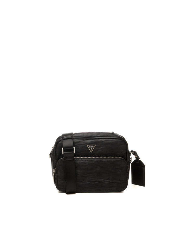 GUESS borsa a spalla milano nera HMMPW P6222 MILANO-BLACK
