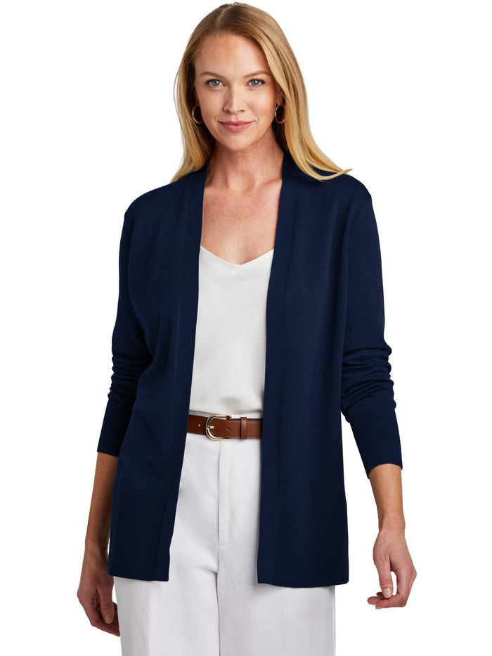 no-logo Brooks Brothers Ladies Cotton Stretch Long Cardigan Sweater-New-Brooks Brothers-Thread Logic