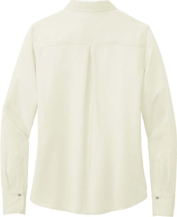 no-logo Brooks Brothers Ladies Full-Button Satin Blouse-New-Brooks Brothers-Thread Logic