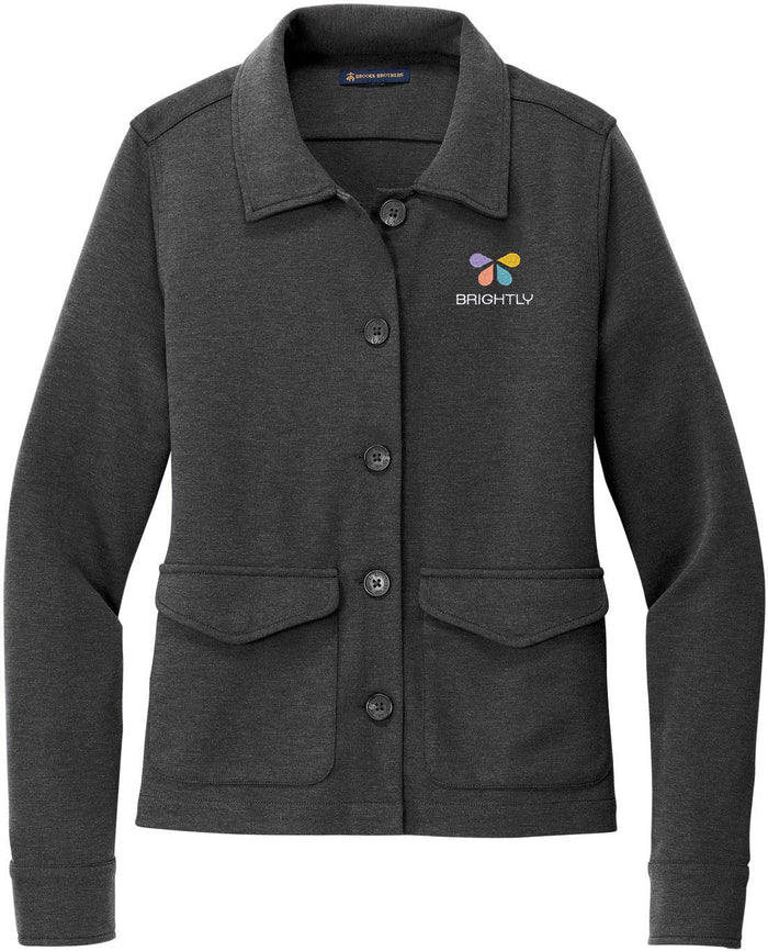 no-logo Brooks Brothers Ladies Mid-Layer Stretch Button Jacket-Regular-Brooks Brothers-Thread Logic