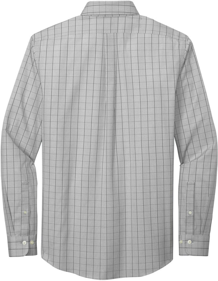 no-logo Brooks Brothers Wrinkle-Free Stretch Patterned Shirt-New-Brooks Brothers-Thread Logic