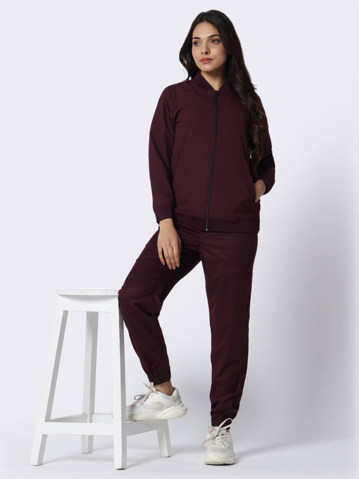 Burgundy Jacket Women