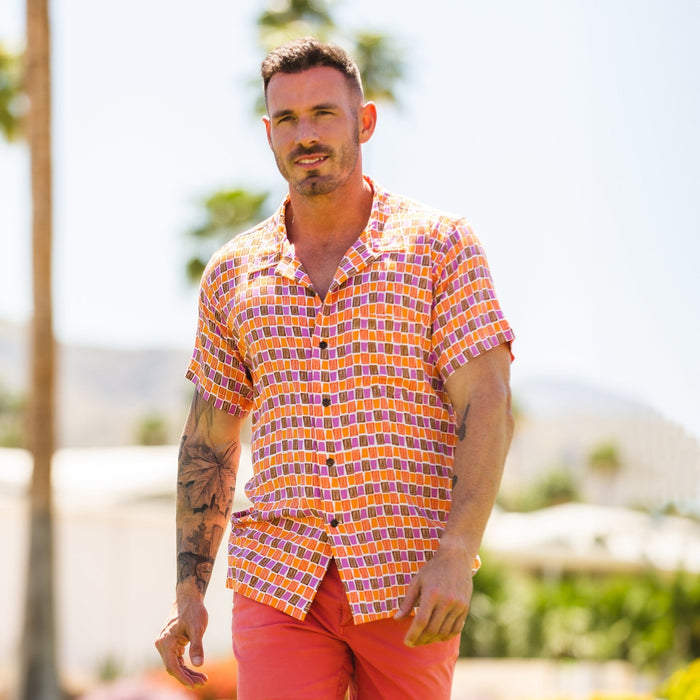 Button Front Mod Shirt - Oasis - Destination PSP