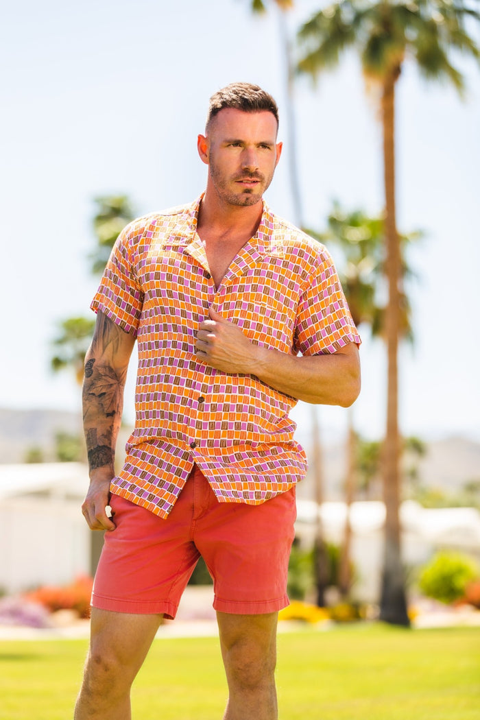 Button Front Mod Shirt - Oasis - Destination PSP
