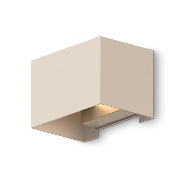 Calex Venice Wall Light – Up & Down – Sand