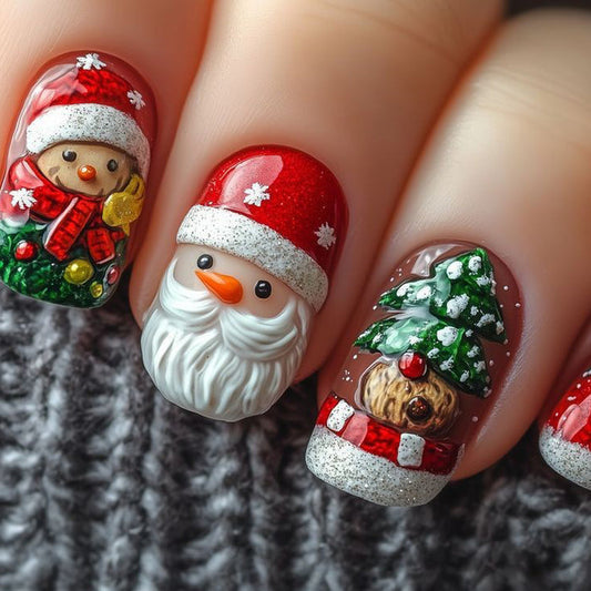 Cartoon Cute Santa Christmas