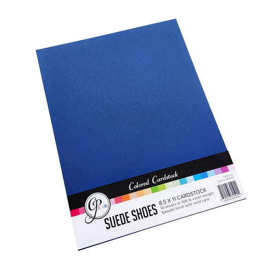 Catherine Pooler - Cardstock: Suede Shoes 8.5" x 11". Includes 10 sheets. Available at Embellish Away located in Bowmanville Ontario Canada