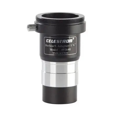 Celestron Universal 1.25" Barlow And T-Adapter (93640) - Astronomy Plus