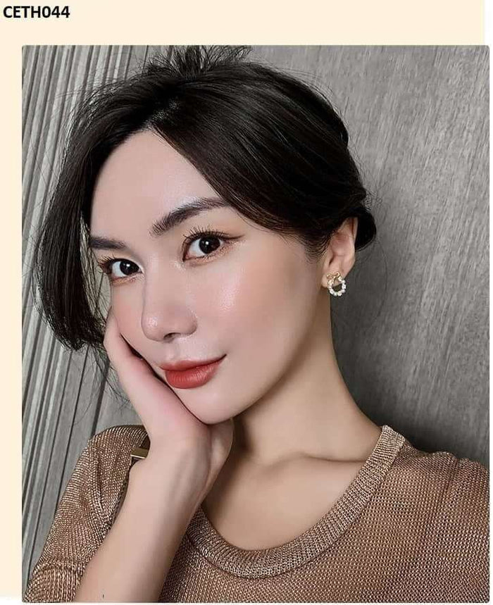 CETH044 SDQ Pearl Bow Tops Pair