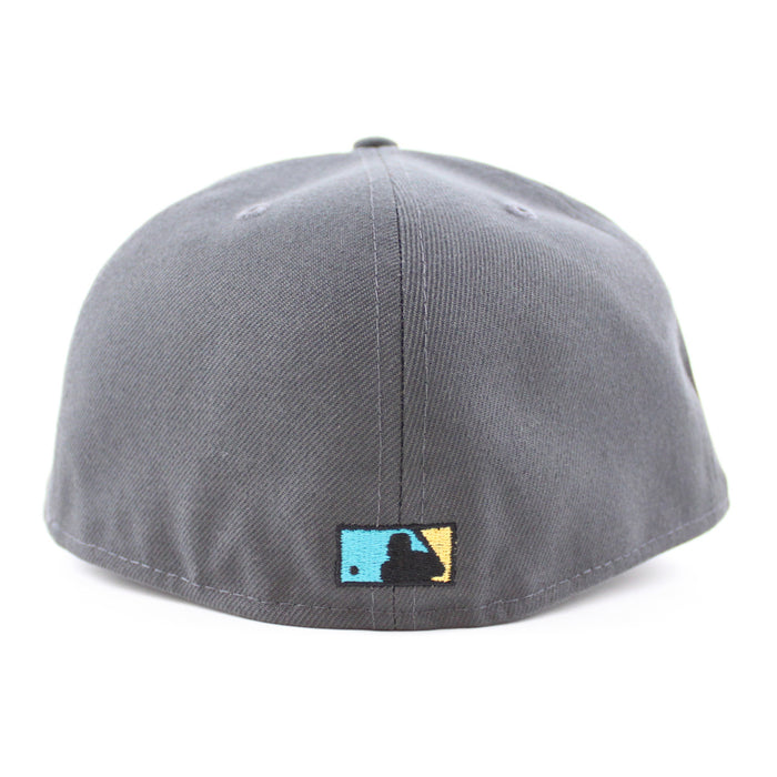 Chicago Cubs 1962 All Star Game New Era 59Fifty Fitted Hat (Dark Gray Aqua Under Brim)