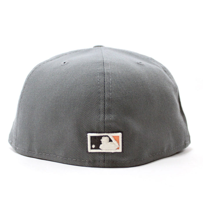 Chicago Cubs 1962 All Star Game New Era 59Fifty Fitted Hat (Glow in the Dark Smoke Gray Peaches Under Brim)