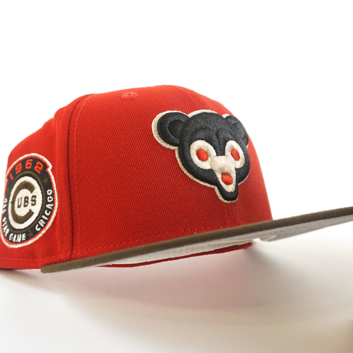 Chicago Cubs 1962 All Star Game New Era 59Fifty Fitted Hat (Red Brown Gray Under Brim)