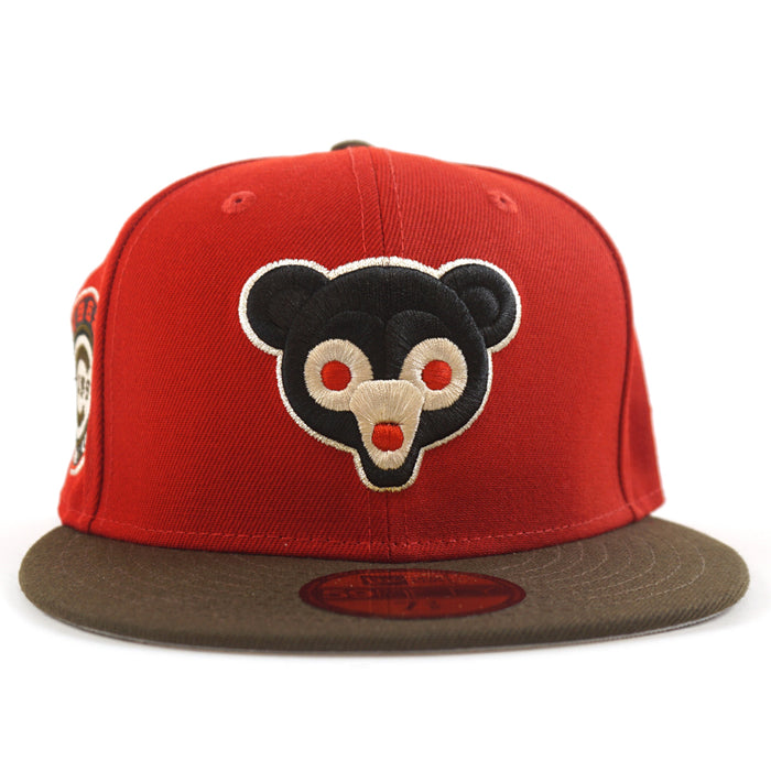 Chicago Cubs 1962 All Star Game New Era 59Fifty Fitted Hat (Red Brown Gray Under Brim)