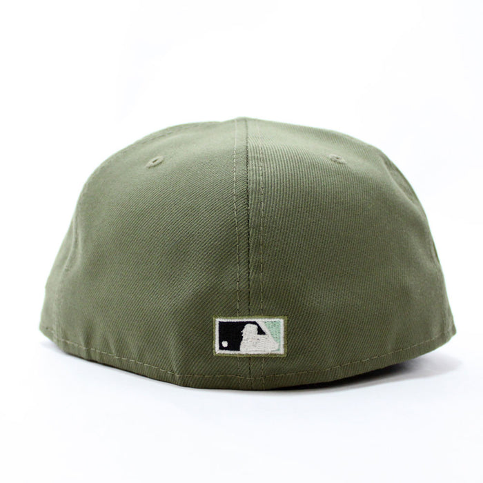 Chicago Cubs 1962 All Star Game New Era 59Fifty Fitted Hat (Zombie Pack Pack GITD Olive Camo Under Brim)