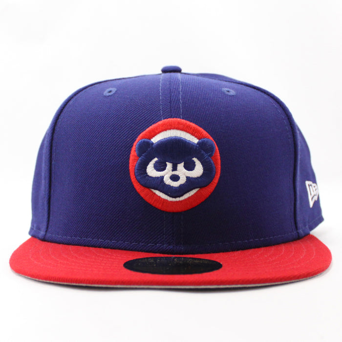 Chicago Cubs 1979 New Era 59Fifty Fitted Hat (Blue Red Gray Under Brim)