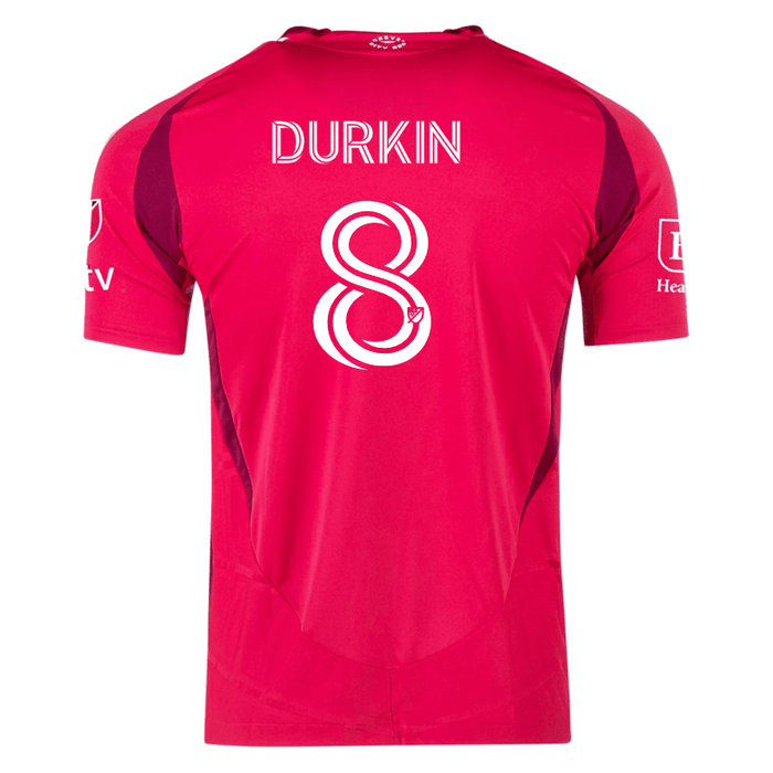 adidas Chris Durkin St. Louis FC Authentic Home Jersey 25/26 (Power Pink) | SoccerWearhouse
