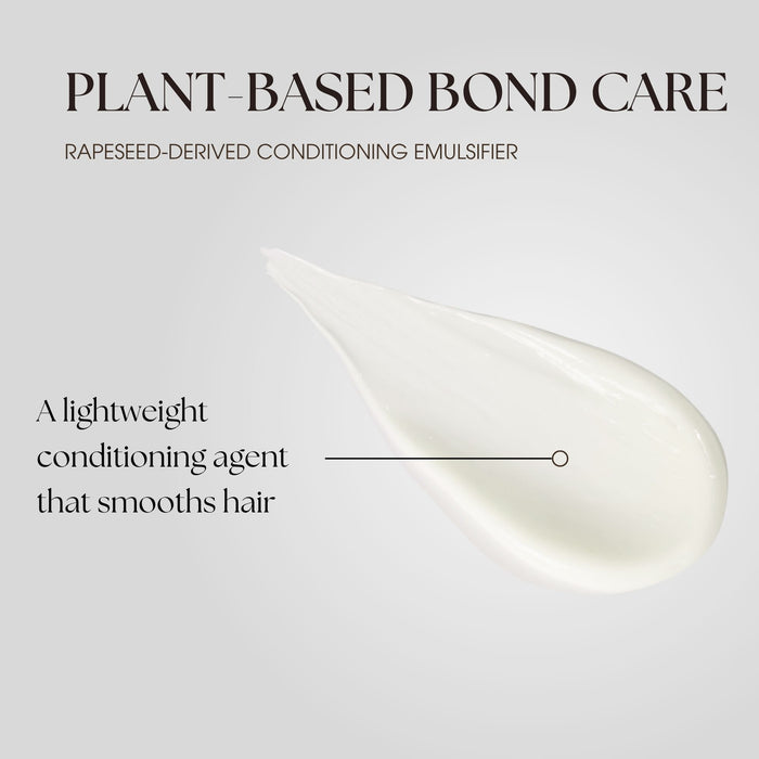 Plant-Based Bond Care Conditioner, Rapeseed-derived conditioning emulsifier