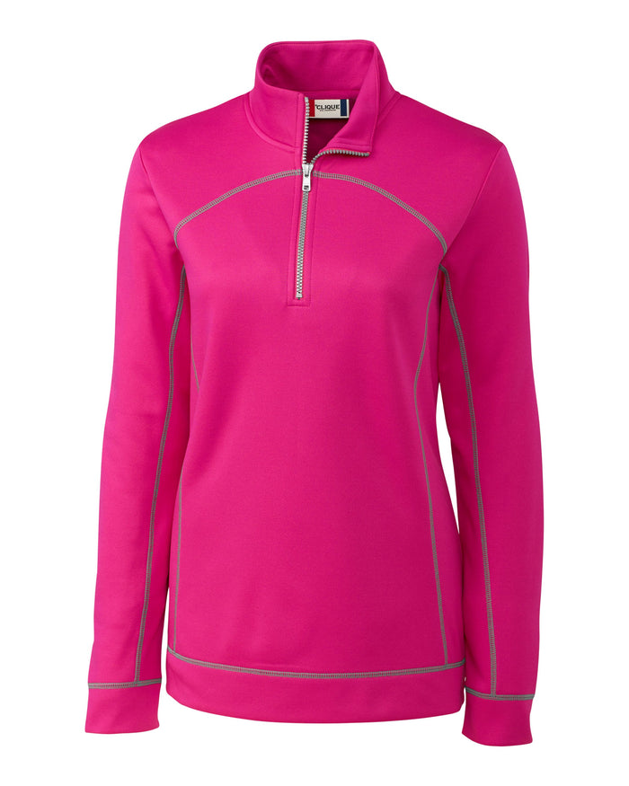 Clique Helsa Women's Half Zip Knit Pullover