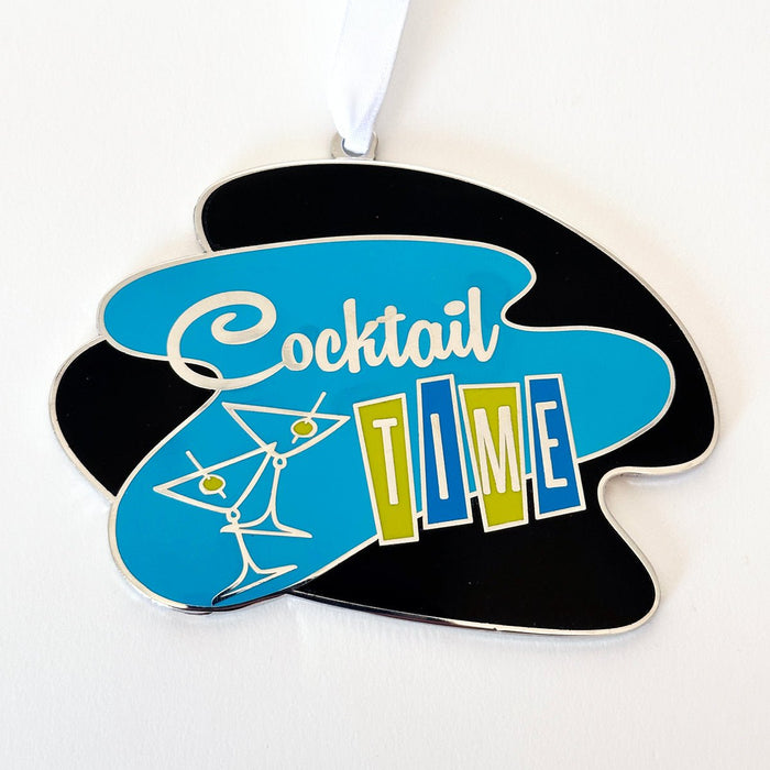 Cloisonne Holiday Ornament - Cocktail Time - Destination PSP