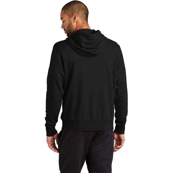 no-logo NIKE Club Fleece Sleeve Swoosh Full-Zip Hoodie-Apparel-NIKE-Thread Logic