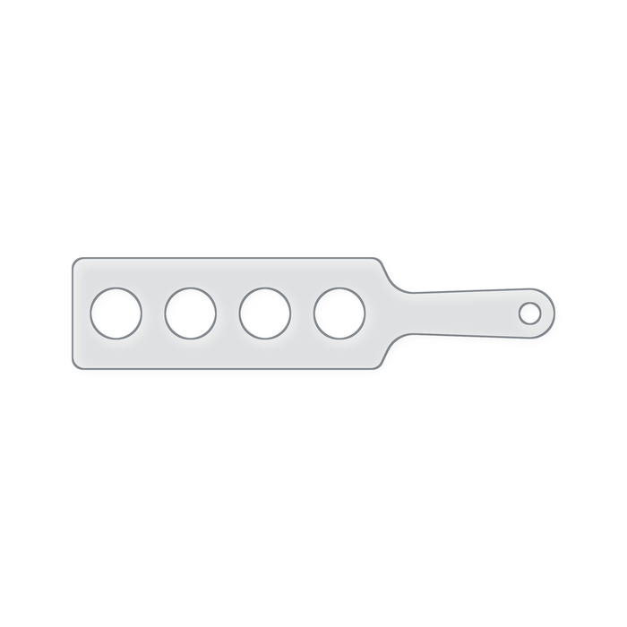 Coffee/Beer Flight Acrylic Router Template