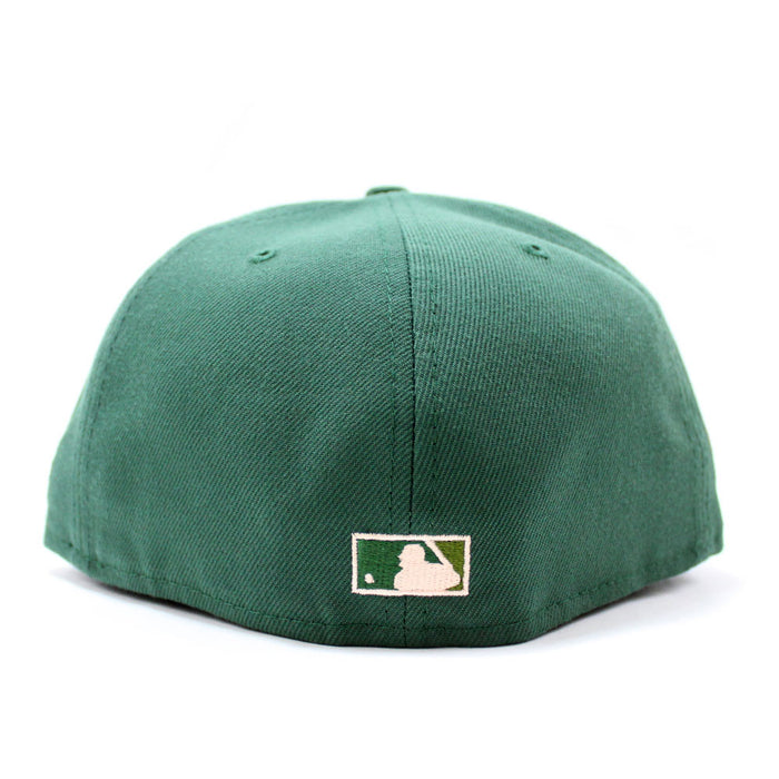 Colorado Rockies 1993 Inaugural Season New Era 59Fifty Fitted Hat (Green Peach Under Brim)