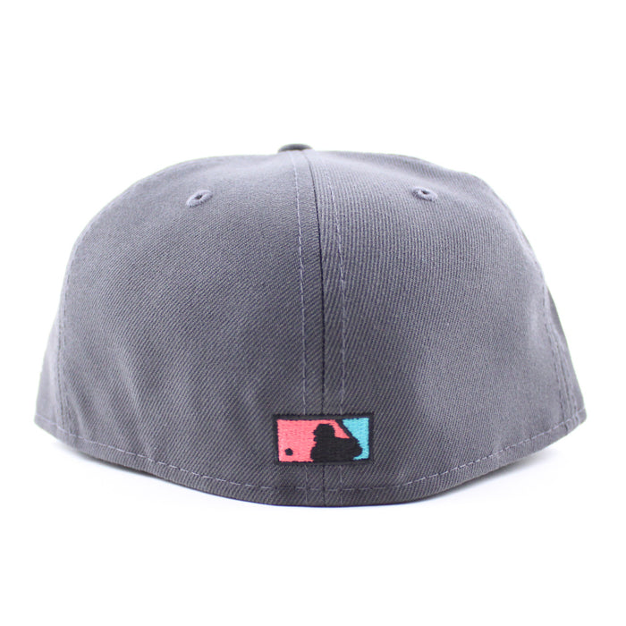 Colorado Rockies 25th Anniversary New Era 59Fifty Fitted Hat (GITD Gray Turquoise Under Brim)