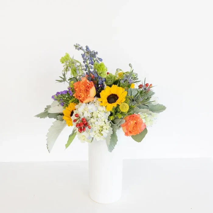 Wildflower Bulk Flower Bouquet Vase - Image