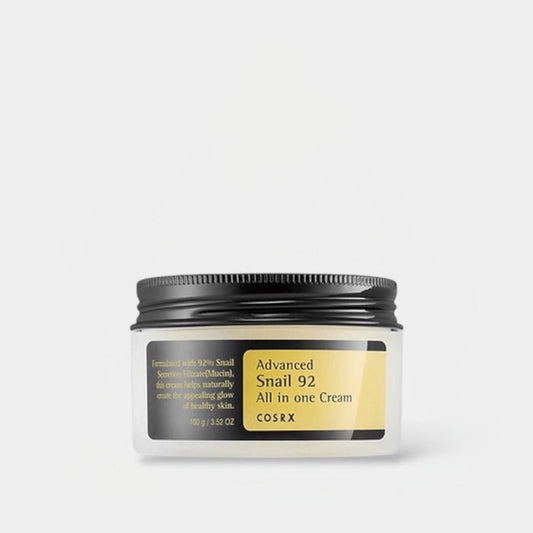 Cosrx Advanced Snail 92 All In One Cream 100ml كريم الحلزون المتقدم 92 من كوسركس - Princess Cosmetics Qatar