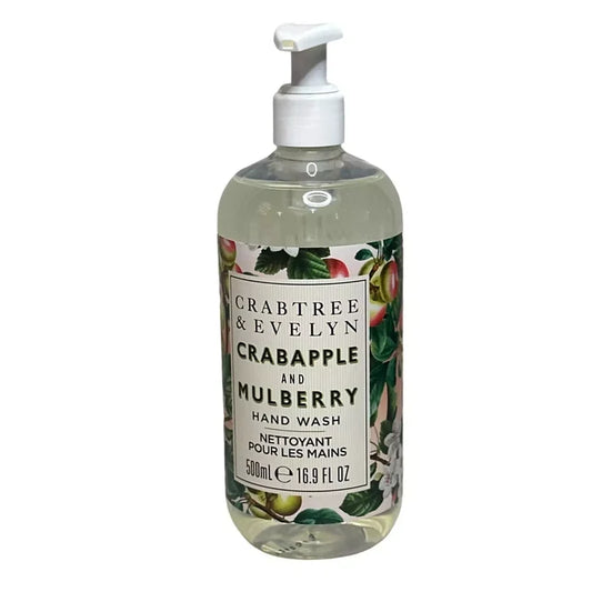 Crabtree & Evelyn Crabapple & Mulberry Hand Wash 500mL 16.9 fl oz