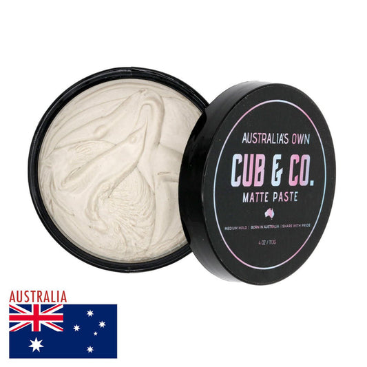 Cub & Co. Matte Paste - 4 oz Jar! - Lockhart's Authentic Grooming Company, LLC