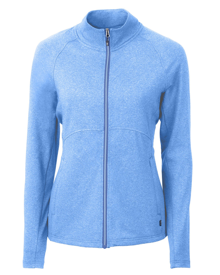 Cutter & Buck Adapt Eco Knit Heather Recycled Women's Full Zip