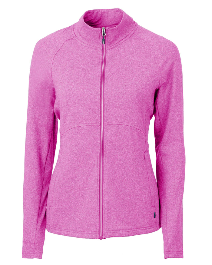 Cutter & Buck Adapt Eco Knit Heather Recycled Women's Full Zip