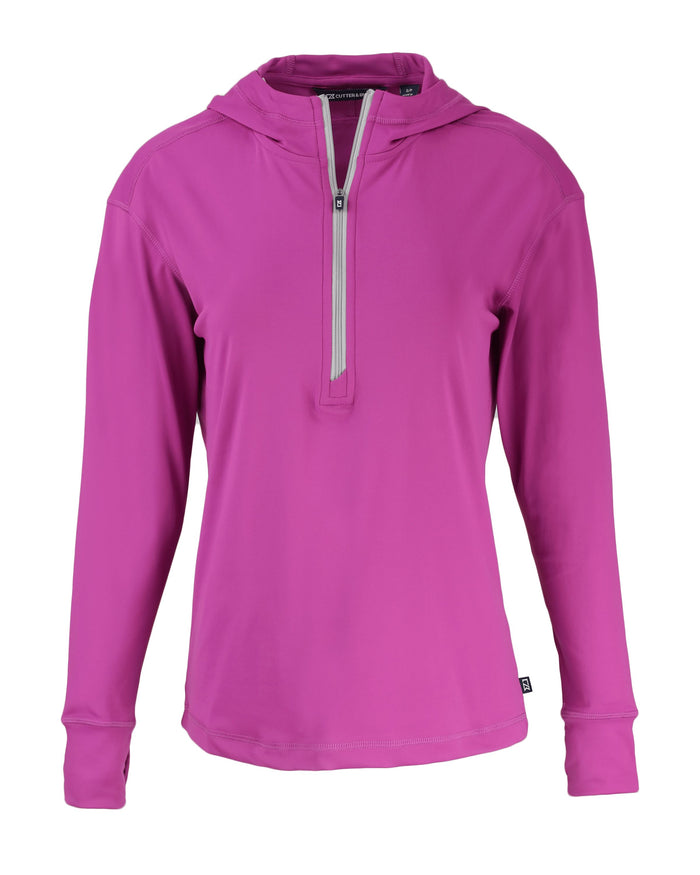 Cutter & Buck Daybreak Eco Recycled Women's Half Zip Hoodie