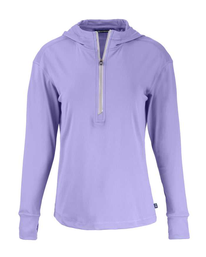 Cutter & Buck Daybreak Eco Recycled Women's Half Zip Hoodie