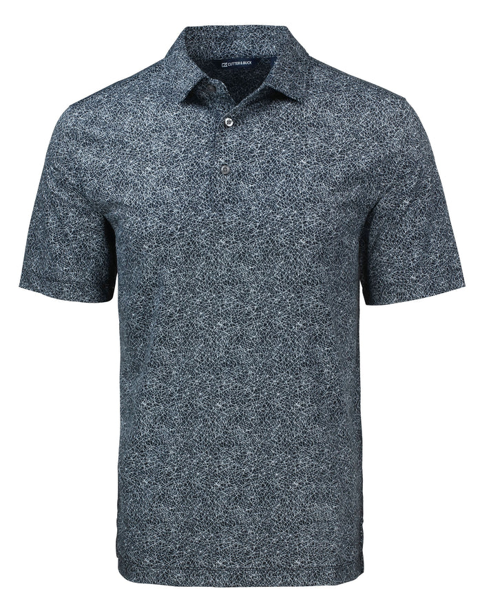 Cutter & Buck Pike Constellation Print Stretch Polo