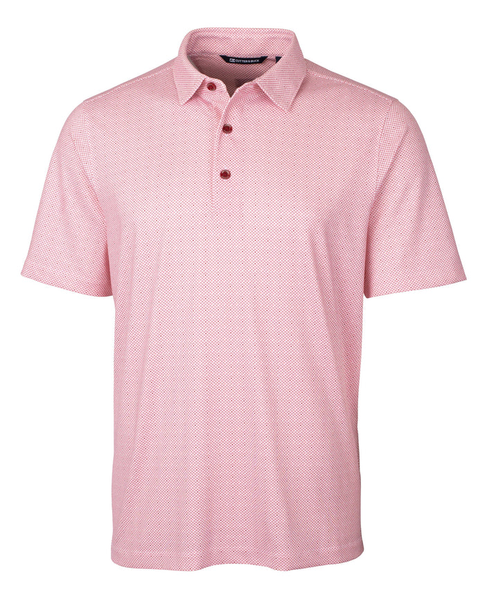 Cutter & Buck Tall Pike Double Dot Print Stretch Polo