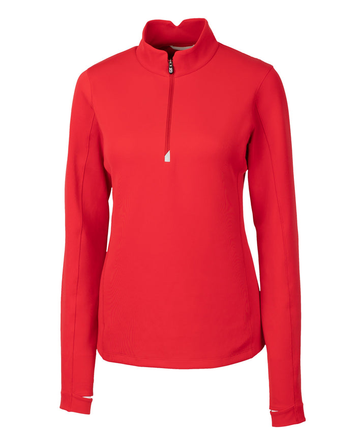 Cutter & Buck Traverse Stretch Quarter Zip Women's Pullover