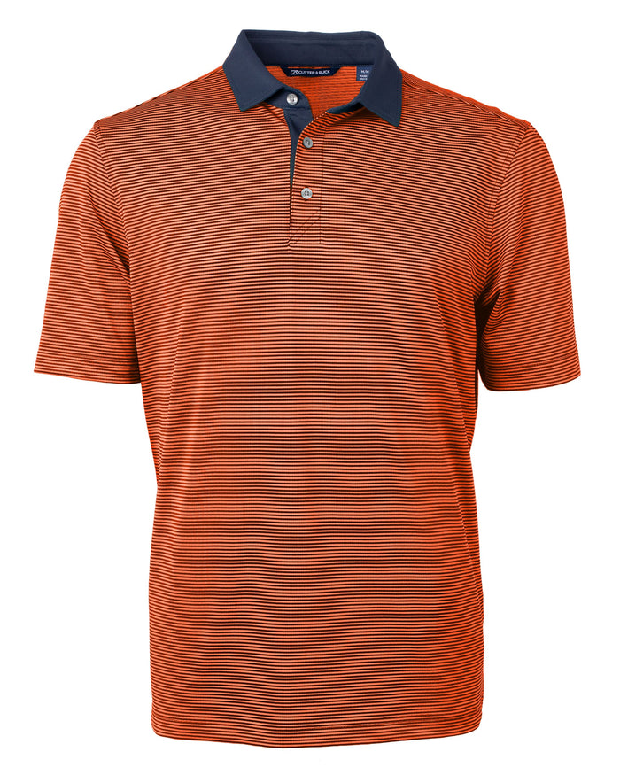 Cutter & Buck Virtue Eco Pique Micro Stripe Recycled Polo