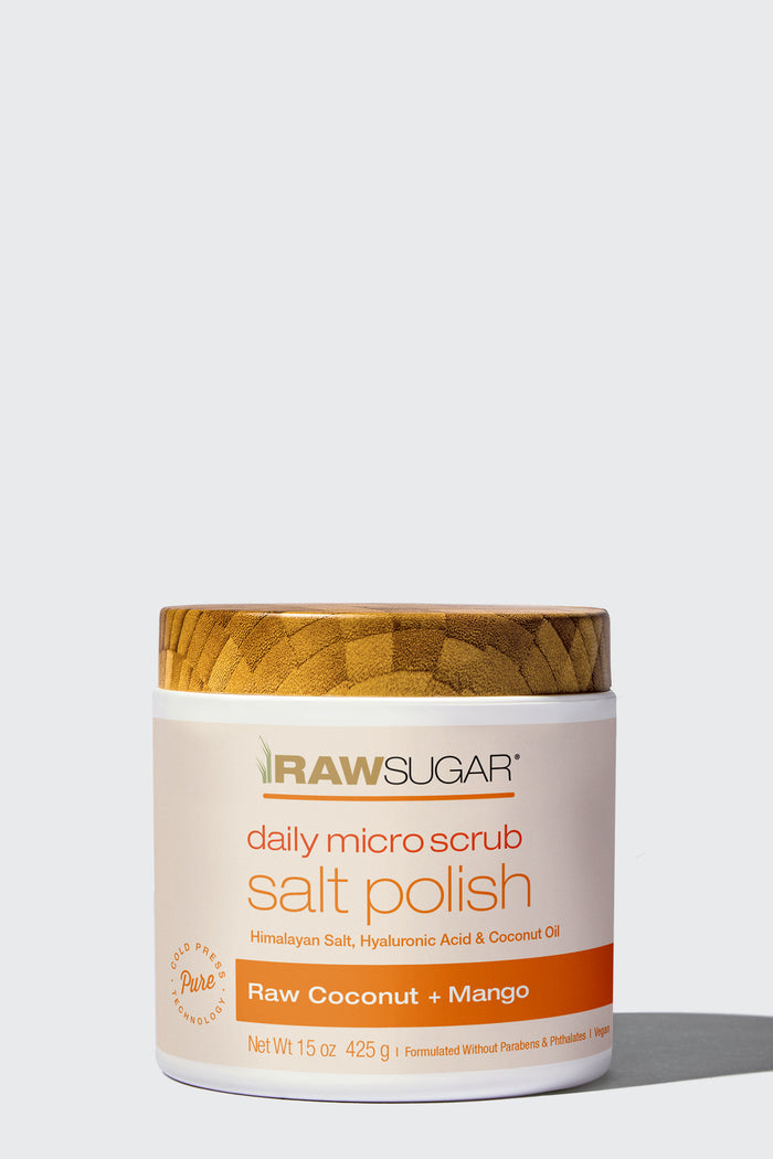 sulfate free mango salt polish