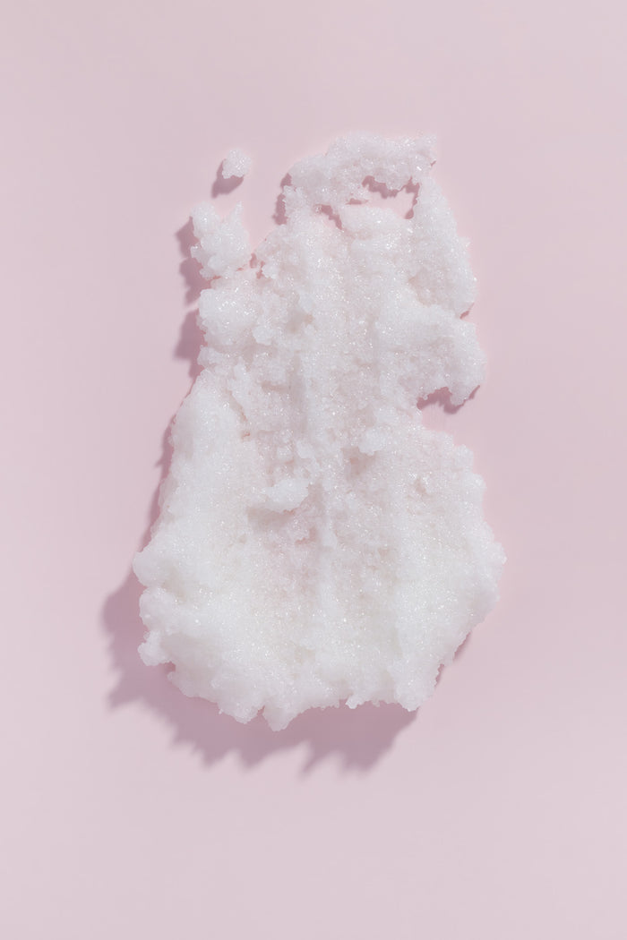 goop image on pink background of salt polish
