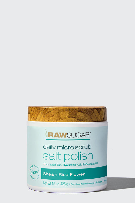paraben free shea salt polish
