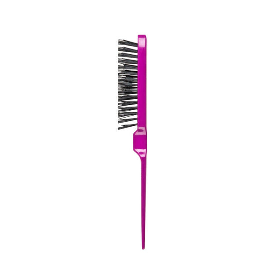Denman D91 Backcomber Pin Tail Purple Brush