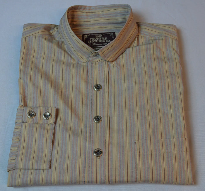 Desert Taupe Stripe Men's Dakota Shirt