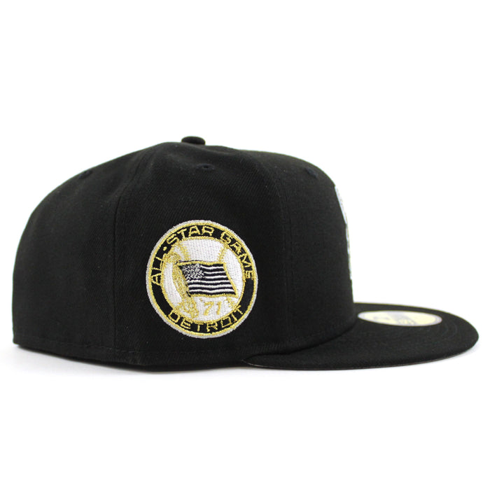 Detroit Tigers 1971 All-Star Game New Era 59Fifty Fitted Hat (GITD Black Gray Under Brim)