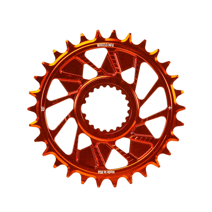 30T / 1.5mm Outboard for HyperGlide+ Chain / Orange