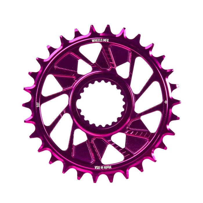 30T / 1.5mm Outboard for HyperGlide+ Chain / Purple